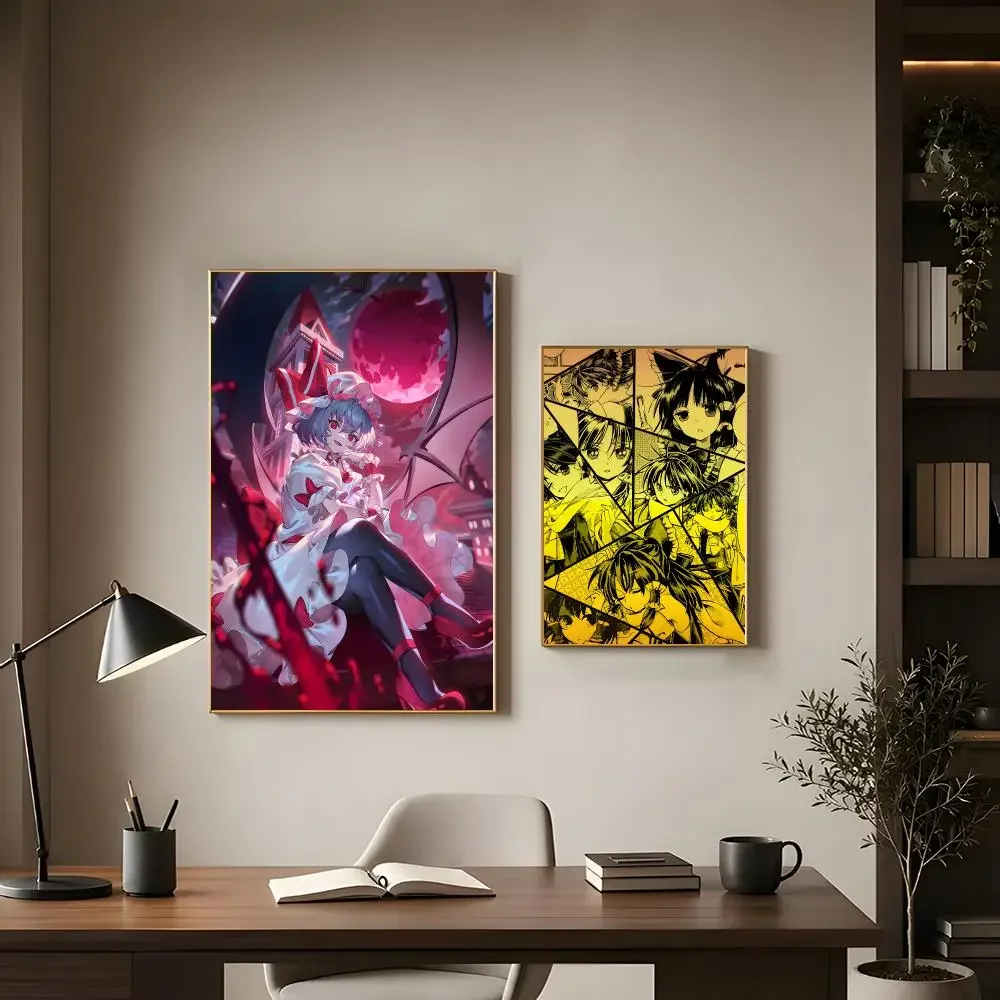 Project Anime Fantasy Touhou Project Poster Modern Interior Wall Decor & Trendy Home Highlights
