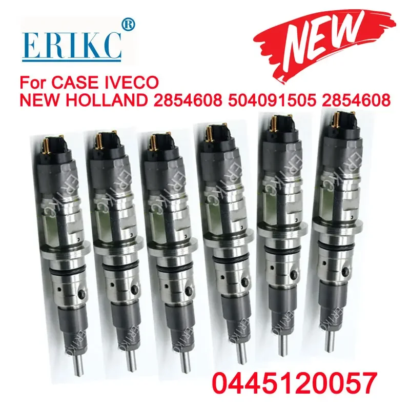 

6PCS 0986435552 0445120057 Common Rail Diesel Injector 0 445 120 057 Diesel Fuel Injection 0445 120 057 for IVECO Renault