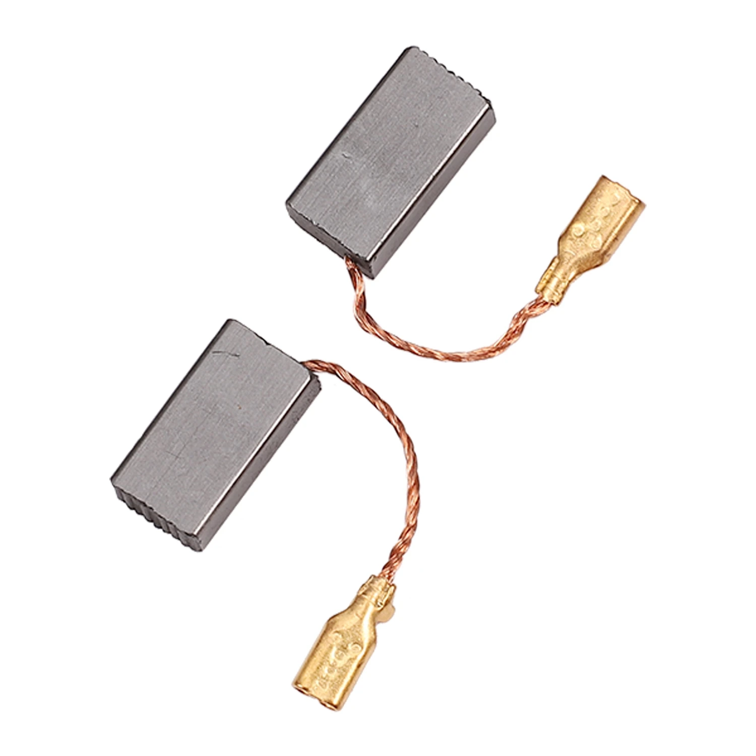 2 ชิ้น 5 มม. x 8 มม. x 15 มม. เครื่องมือไฟฟ้าค้อนไฟฟ้าแปรงถ่านหิน