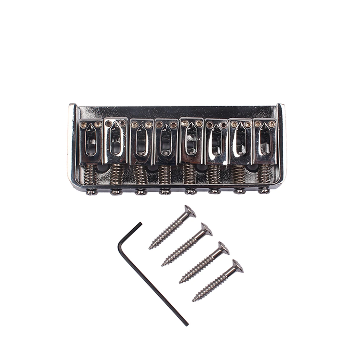 

Eight-stringed Lyre Bridge Corrosion Resistant Guitar for Bass Smooth Surface Practical
