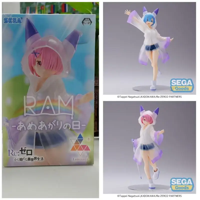 Genuino Sega Re: vida en un mundo diferente de Luminasta Zero Rem Ram impermeable coleccionista nuevo y sin abrir figura modelo juguete para regalo