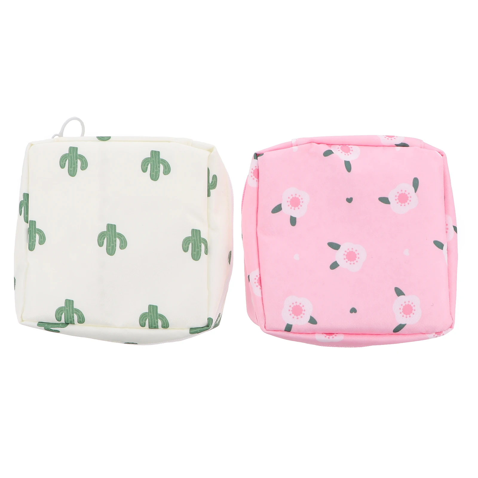 

2Pcs Sanitary Napkin Storage Bag Oxford Cloth Travel Lightweight Portable Menstrual Pad Pouch Diaper Nursing Organizer Jewelry