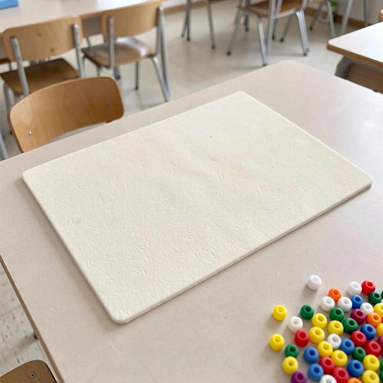 2Pcs Double Sided Sponge Bead Mat Jewelry Making Crafting Pad for Bead Stringing and Portable Workshops Flocked Beading Mat