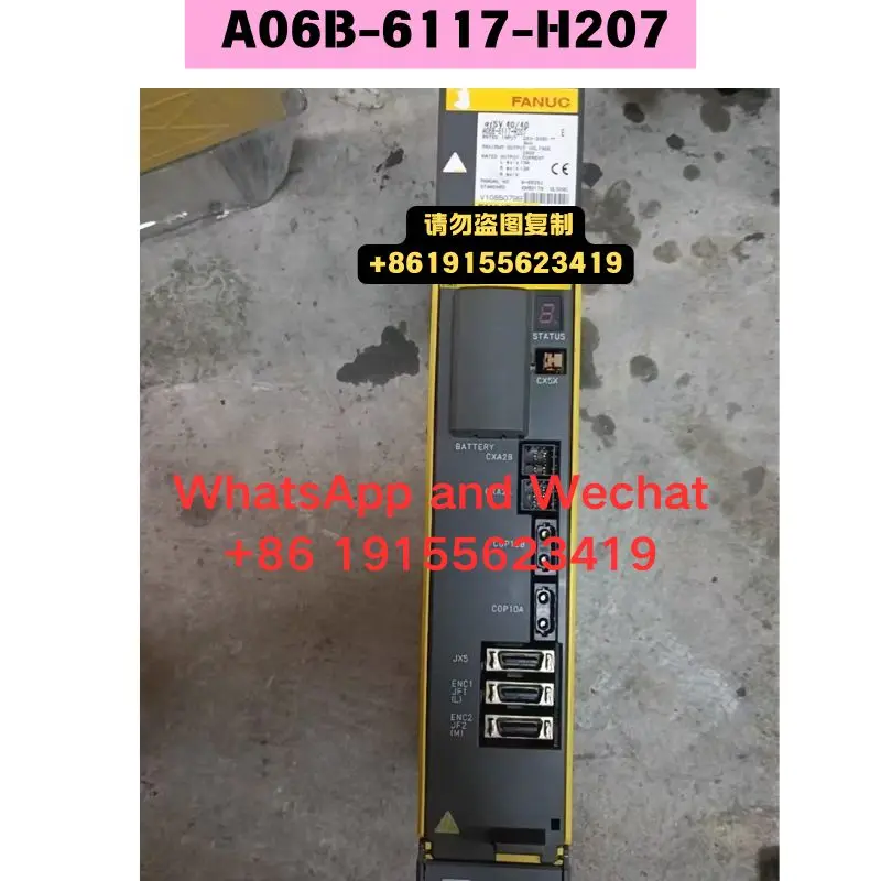 

Used A06B-6117-H207 Driver Functional test OK Quick delivery