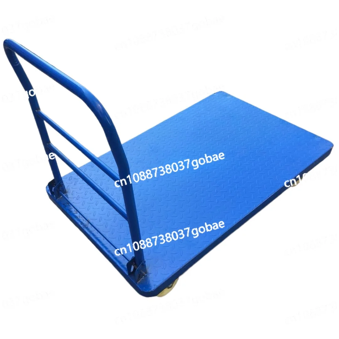 

Hotel flat trolley oversized folding handling truck four wheels silent