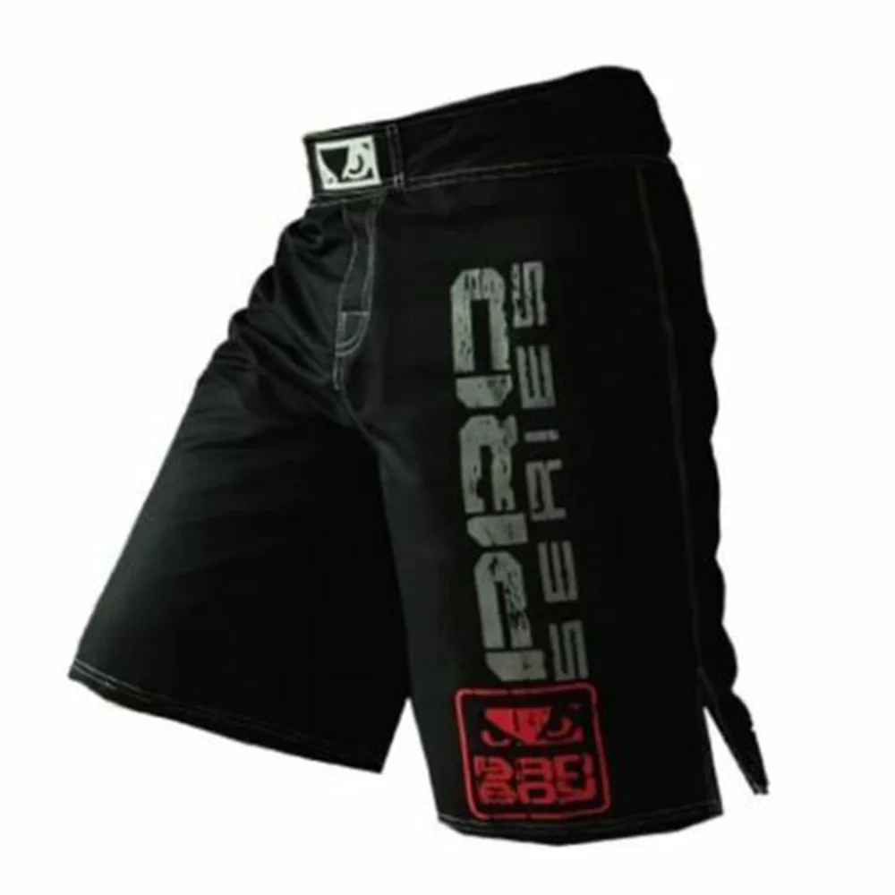 MMA Training Trunks 1pcs Shorts Casual MMA Fight Shorts M 3XL Training Equipment Supplies Fitness Sports White Black