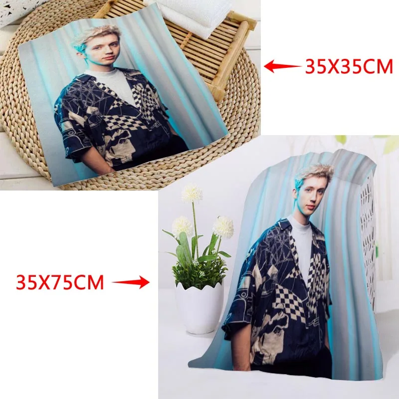 Troye Sivan Towel Microfiber Bath Towel Baech Towels Sport Drying Travel Towels 35X35cm35x75cm