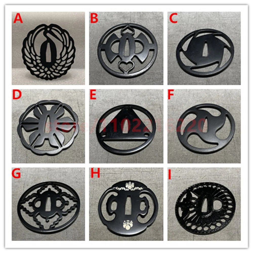 Unique Beautiful Steel Iron Tsuba Handguard Guard For Japanese Japan Samurai Katana Sword Fitting Parts Accessory Nice