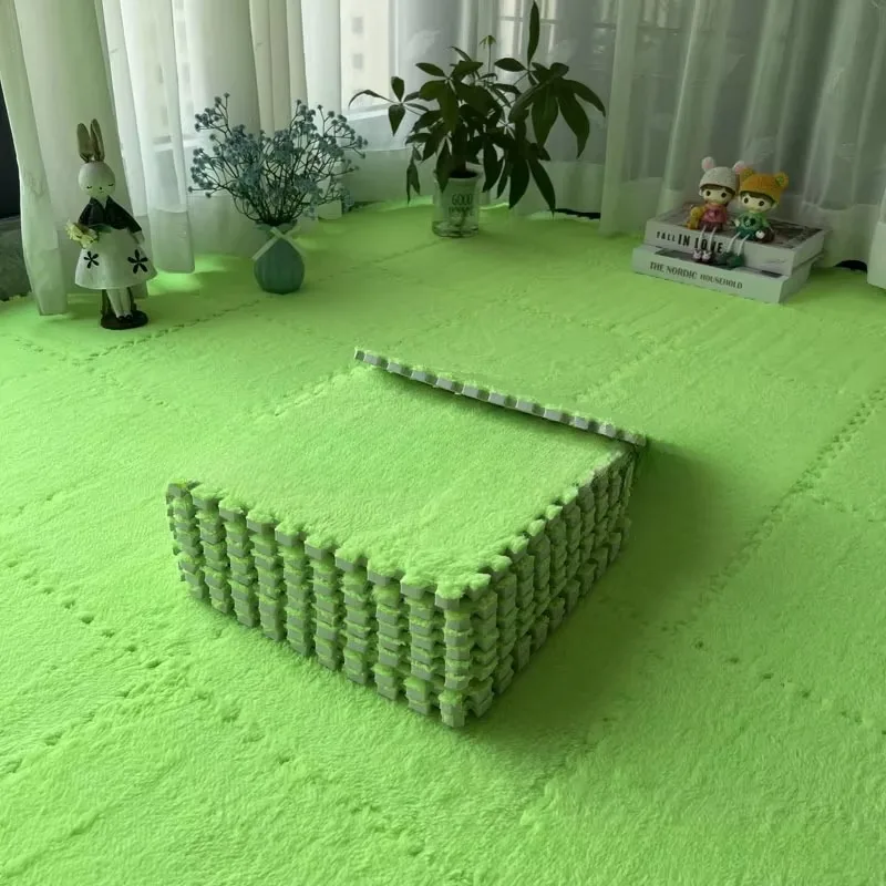 

4-20 шт. детский плюшевый коврик для занятий спортом, мягкий игровой коврик из пены EVA, многоразовый моющийся игровой коврик без BPA, детский игрушечный коврик