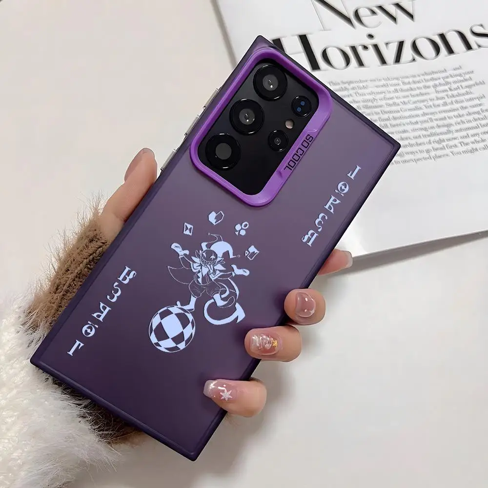 حافظة لهاتف سامسونج جالاكسي S25 Edge S24 S23 S22 S21 S20 Ultra Funda غطاء فضي من السيليكون