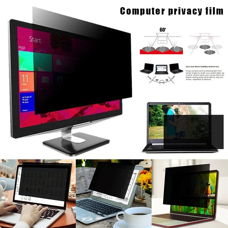 

Laptop Computer Privacy Screen Filter Protect Film Protector Portable For Business New Privacy Screen Protect Film