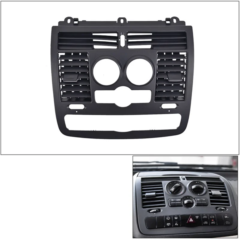 

A04E-Car Central Air Vent Outlet Cover For Mercedes Benz Vito Viano W636 W639 2004-2015