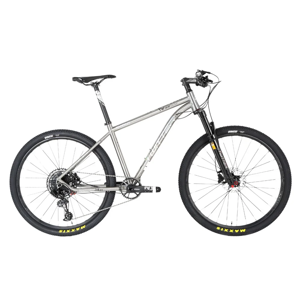 

2024 TWITTER WERNER 15/17/19cm NX-12S INTERNAL CABLE ROUTING HYDRAULIC DISC BRAKES MTB 27.5/29" XC-Class Titanium Mountain Bike