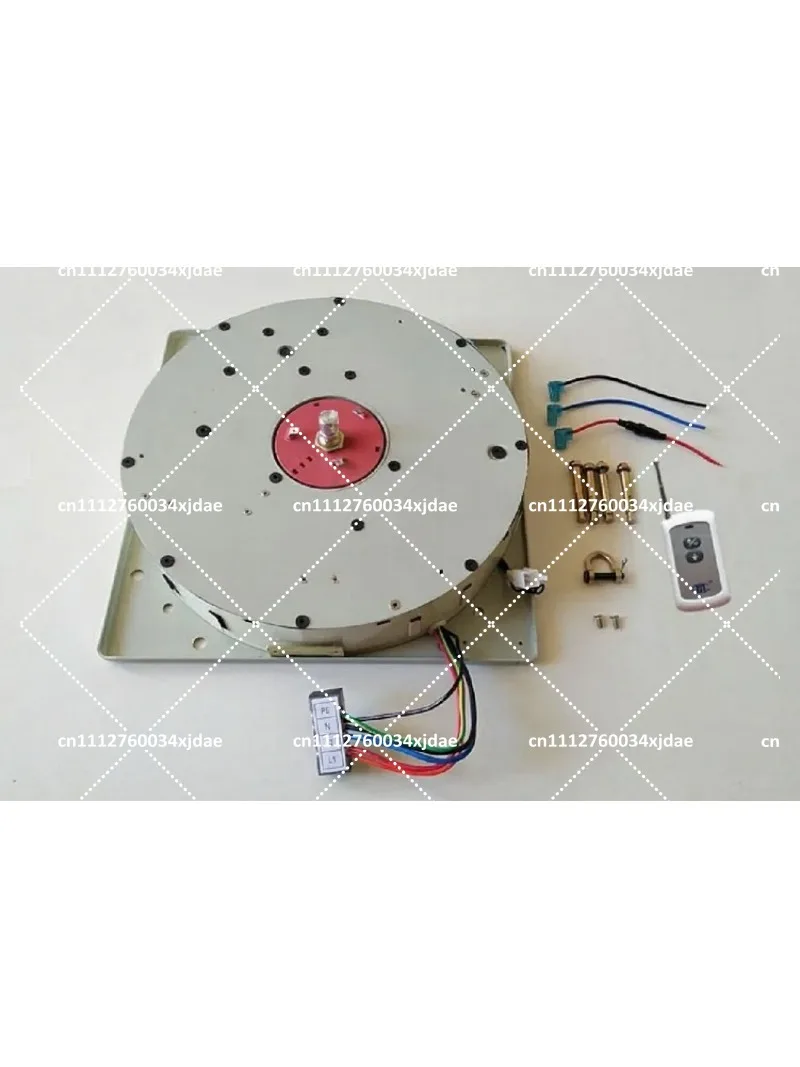 Chandelier Lift System 50KG, 4M Remote Lowering Hoist for Crystal Light Elevator, 110-120V/220-240V Scroll Lift