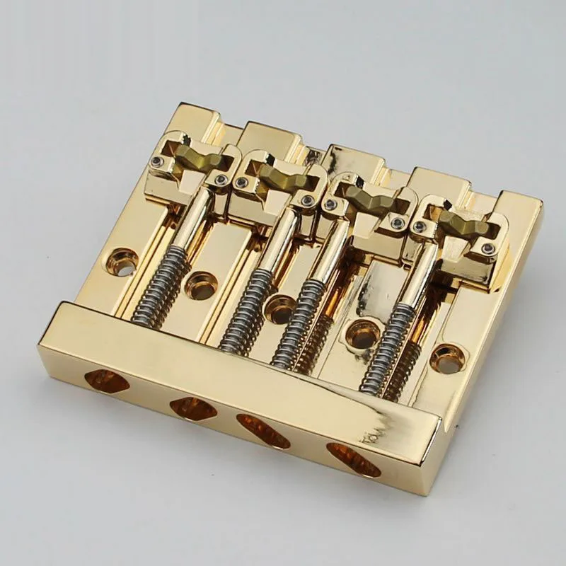 NEW Bass Bridge 4-String Retrofits Badass Bass Gold