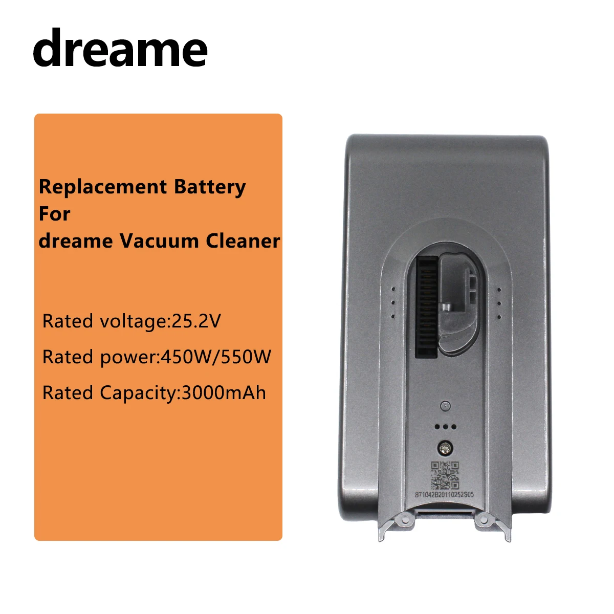 [ORIGINAL and NEW] Dreame V11 V11SE V12 V12 Pro Replacement Battery for Dreame Handheld Cordless Vacuum Cleaner Accessory