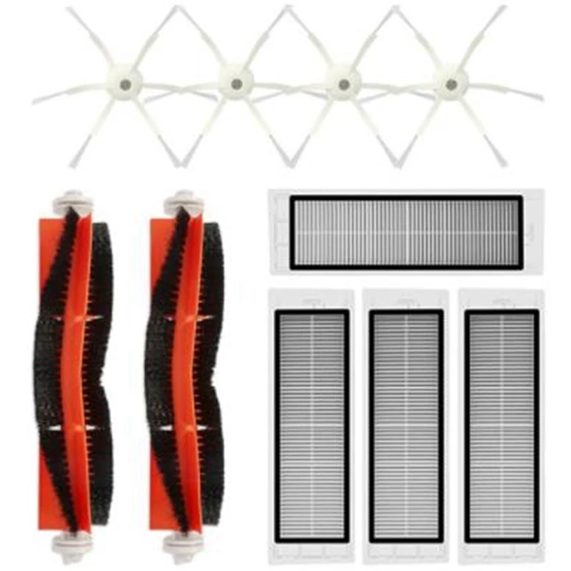 

Боковые щетки, Роликовые щетки и фильтры Hepa для Xiaomi Roborock S50, S51, S6, запчасти для пылесоса