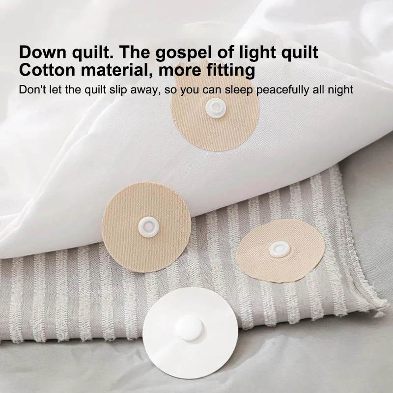 10 pares de lençol colcha clipe antiderrapante cobertor fivelas capa edredão prendedor clipe uma chave para desbloquear colcha titular fixador pinças