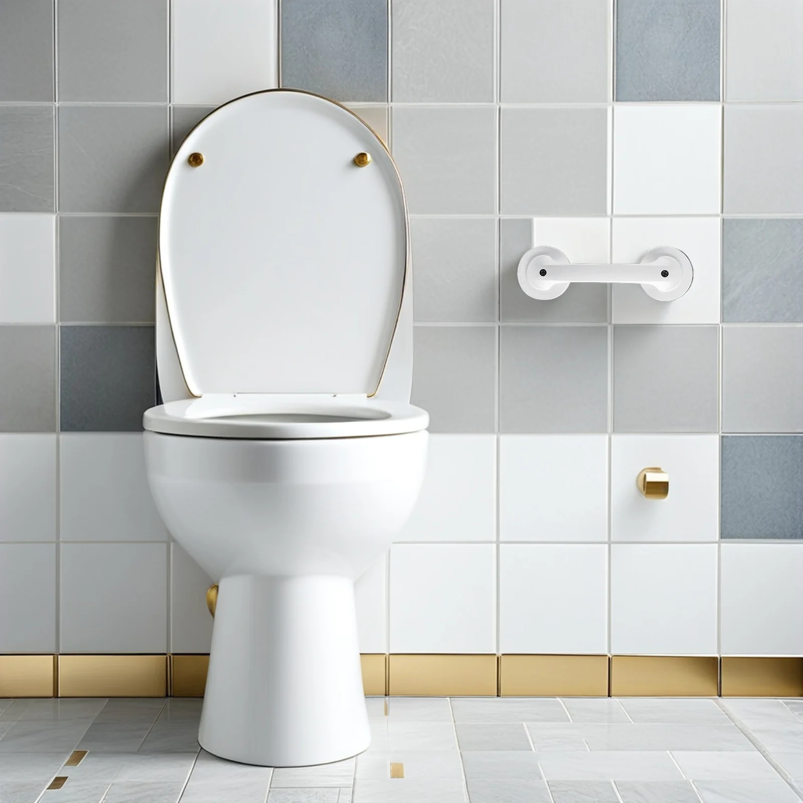 Ручка на присоске, нескользящий поручень для ванной комнаты, перила для пожилых людей, безопасные перила для ванны, поддержка туалета для пожилых людей