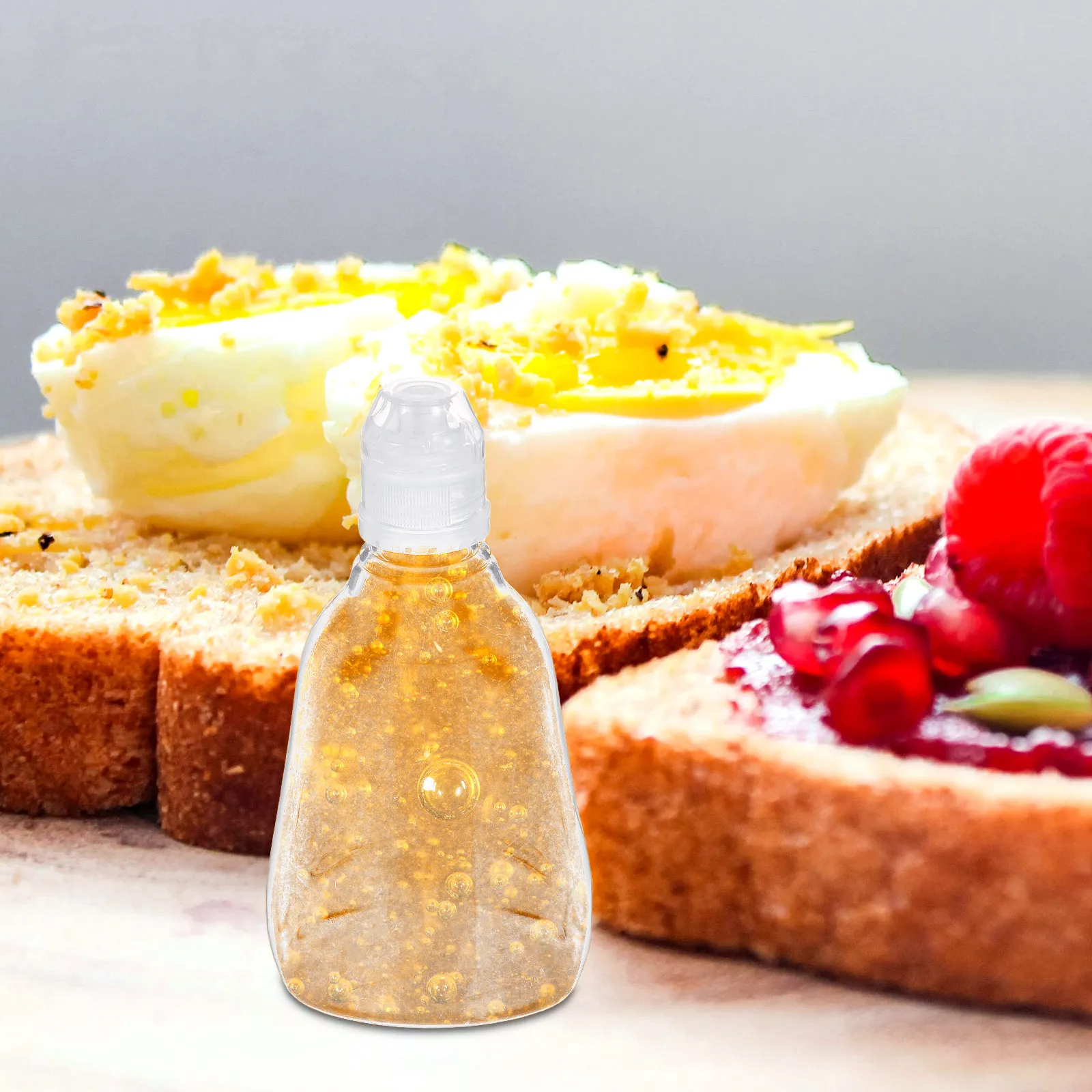 Sauce Squeeze Bottle - زجاجة عسل قابلة للعصر من البلاستيك