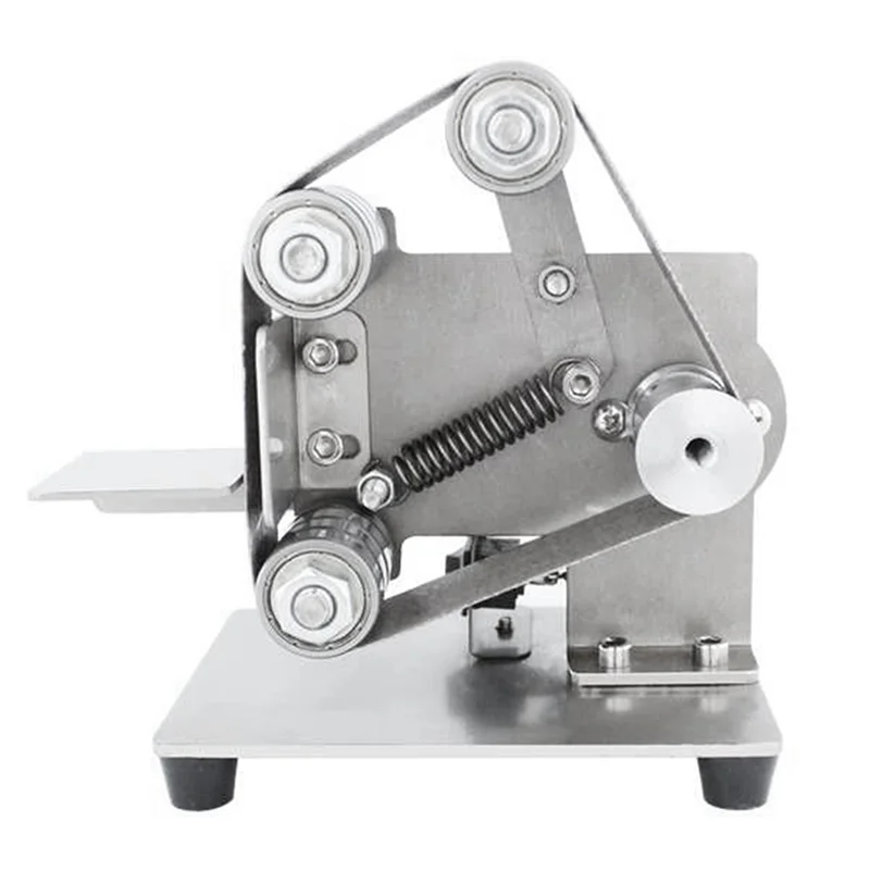 

Belt Sander Electric Sanding Polishing Grinding Machine 7 Variable Speed 10 Sanding Belts For Polishing Wood EU Plug Silver-ABQU