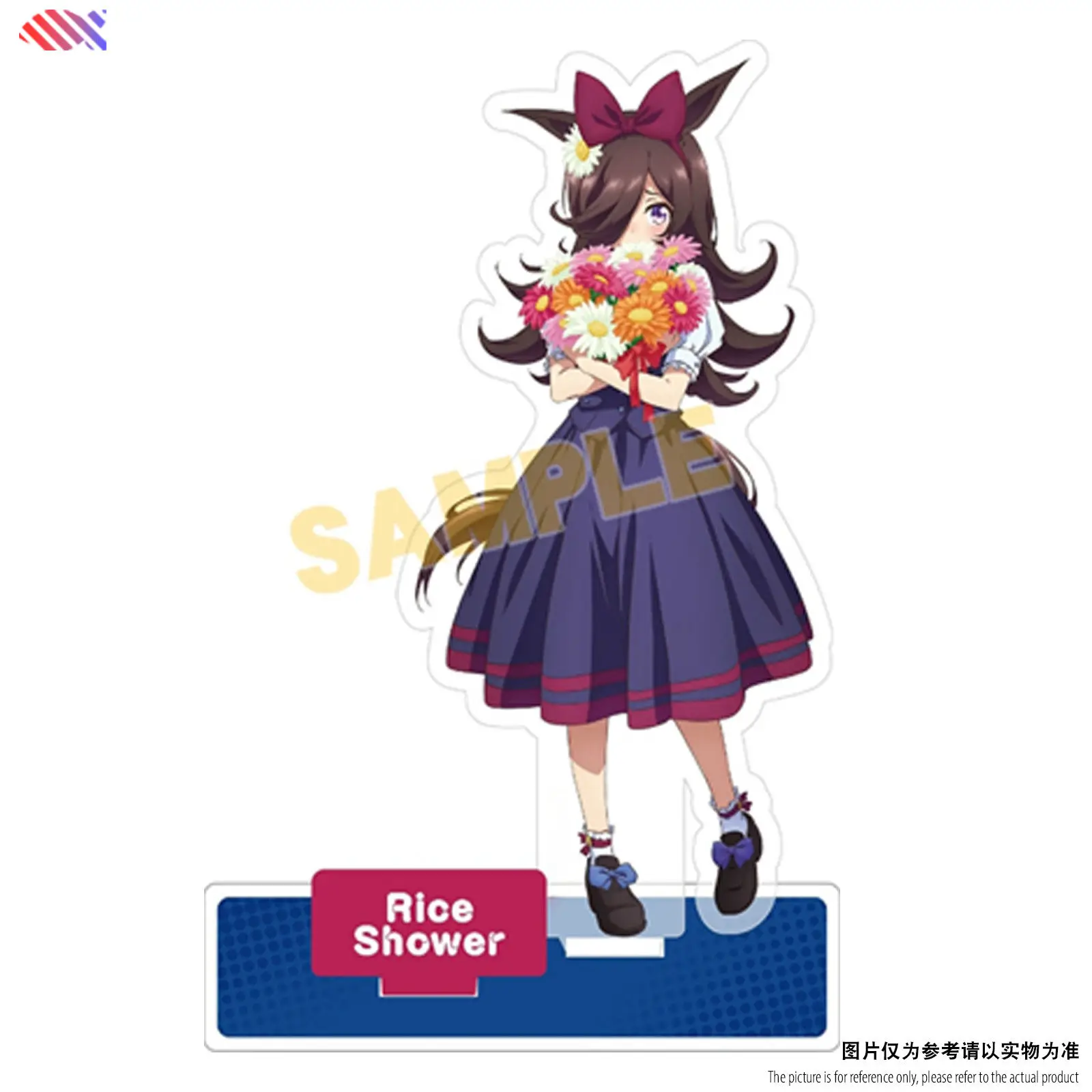 Umamusume: красивое Дерби рисовый душ Tokai Teio аниме акриловая модель на подставке Plate аксессуары для украшения стола стоячий Рождественский подарок