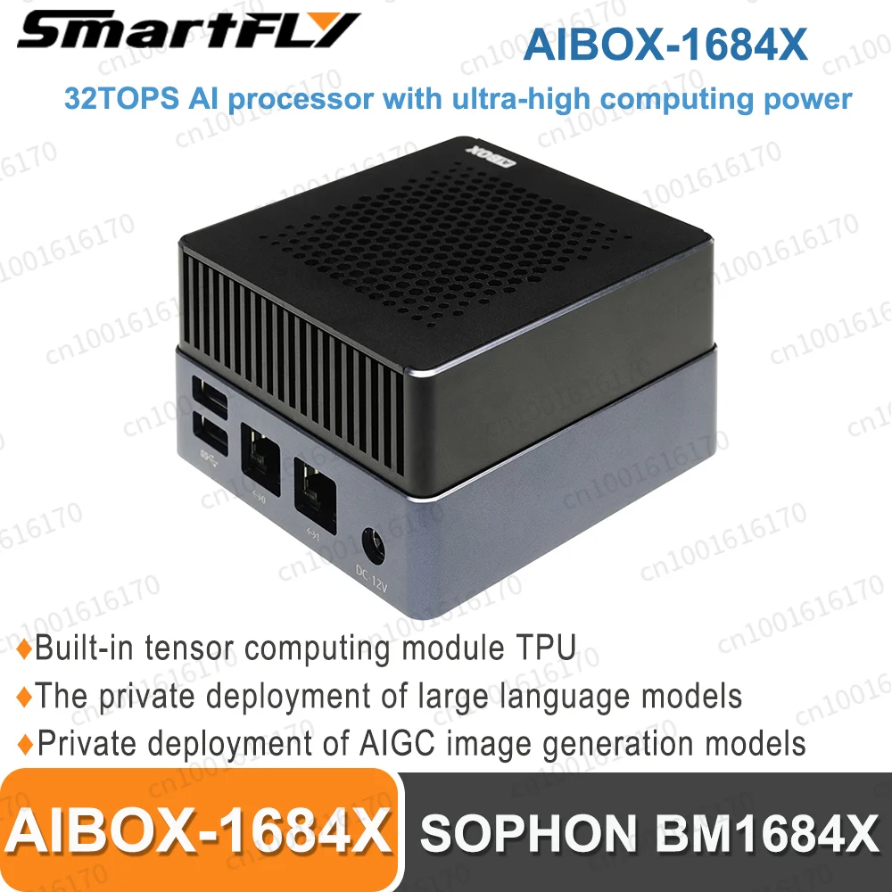 AIBOX-1684X SOPHON BM1684X Computing Box 32T Large Model Privatized Deployment Support ViT,Grounding,SAM,AIGC,Stable Diffusion