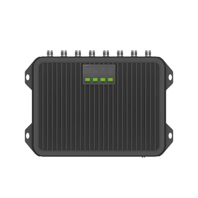 CF801 8-Port Impinj E710 Chip UHF Fixed RFID Access Control Card Readers With TCP/IP Protocol 860-960MHz Frequency