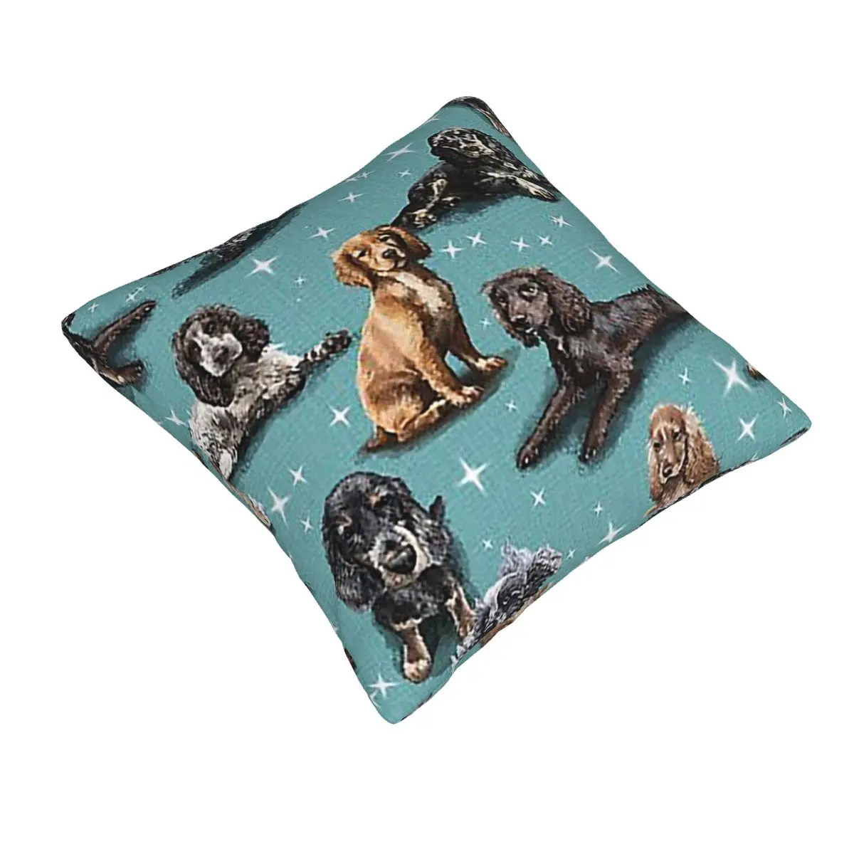 The Cocker Spaniel Square Pillowcase Pillow Cover Cushion Decor Comfort Throw Pillow for Home Sofa