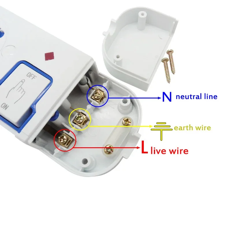 Multiple Power Strip 3-6Ways Socket Australia China Plug Outlets Electrical Extension Socket Independent Safety Door with Switch