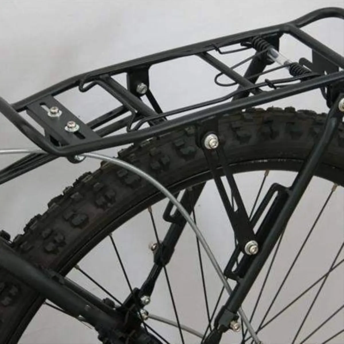 Schnellspann-Fahrrad-Gepäckträger, Großer Gepäckträger für Mountainbikes und Falträder, Fahrradzubehör – Detail 1
