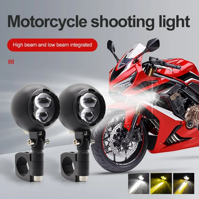 Upgrade Brighter Lamp Motorcycle Fog light Auxiliary Lights 70W 6000K for BMW R1200GS F800GS F700GS F650 K1600