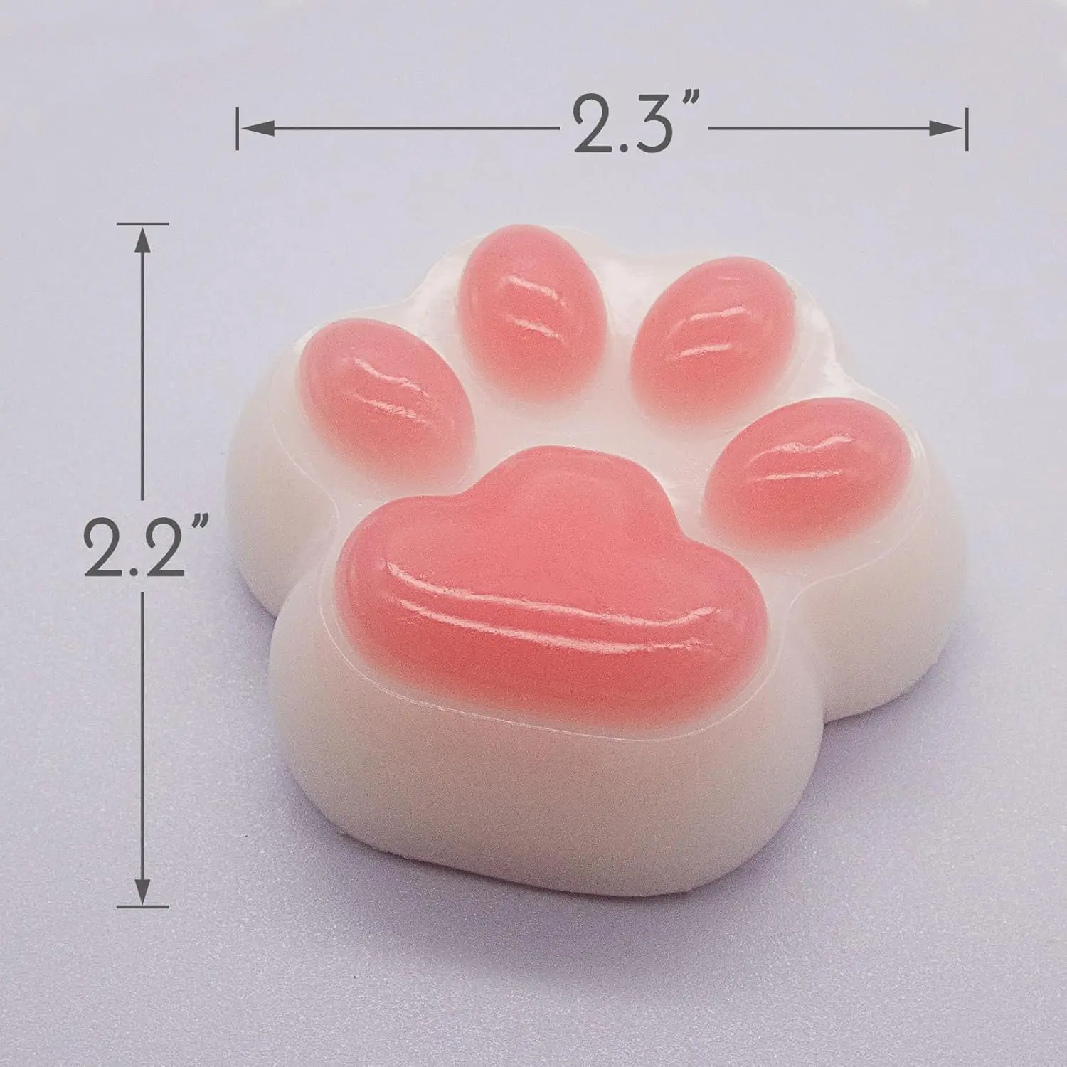 고양이 발 떡 타바 Squishy Fidget 장난감 귀여운 고양이 발 장난감 느린 리바운드 감압 장난감 스트레스 감소 어린이 장난감 선물