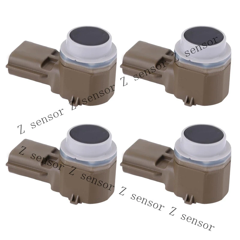 Z+ 4PCS PDC Bumper Parking Aid Assist Sensors Backup Reverse Radar for Nissan Al...