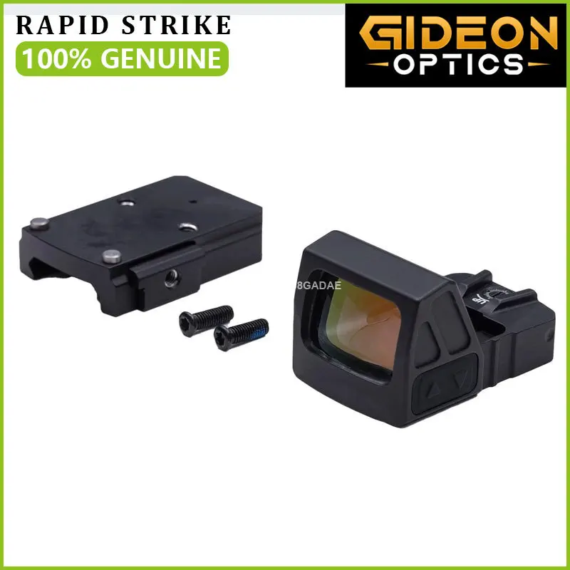 【GENUINE】GIDEON Optics ROCK Pistol Red Dot Sight 1×22 RM* Footprint Handgun Rifle Reflex Sightscope Shake Awake Parallax Free