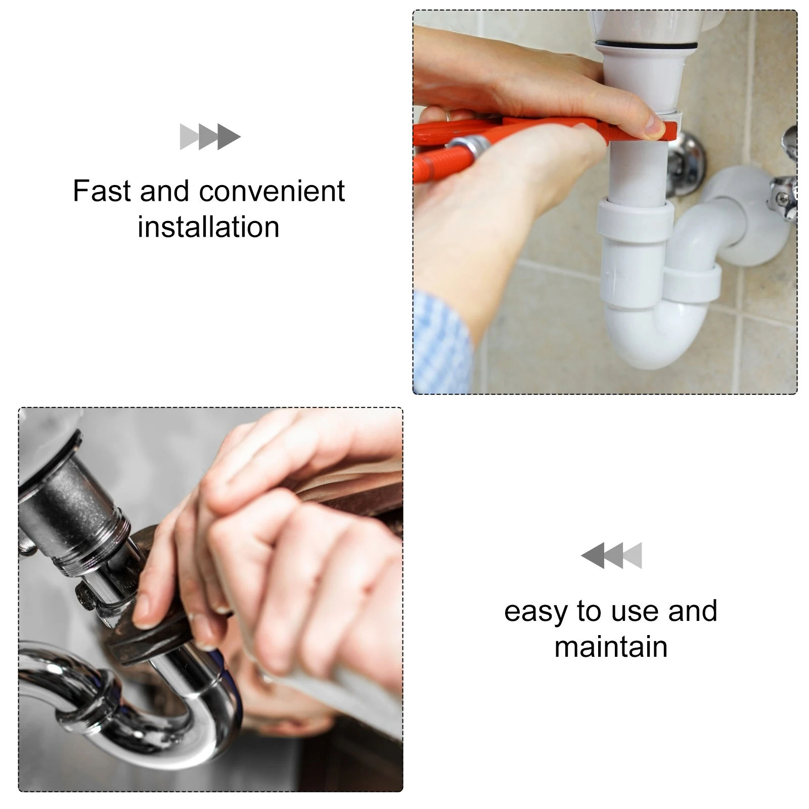 

Stainless Steel Hose Clamps 360 Degree Corrosion Resistant Compact Lightweight Fire Fighting Pipe Clips Pliers Clamps