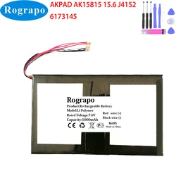 New 7.6V 5000mAh AKPAD AK15815 15.6 J4152 DC 6173145 Laptop Tablet PC Battery 10 PIN 7 Wires Plug