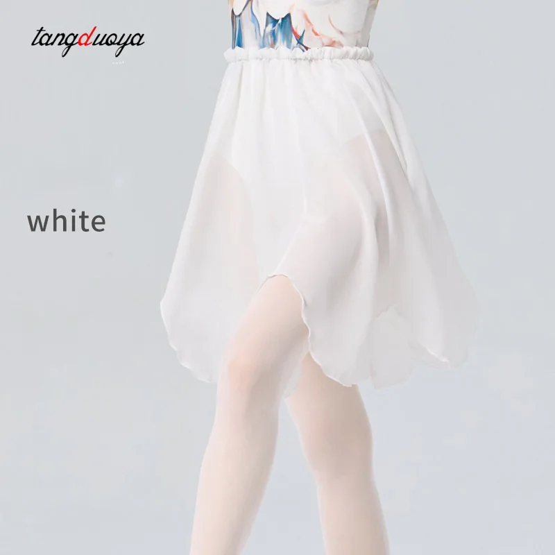 

Ballet Dance Skirt for Women Adults Teen Lyrical Gauze skirt Petal-shaped Chiffon Skirt Ballerina Dance Practice Skirts