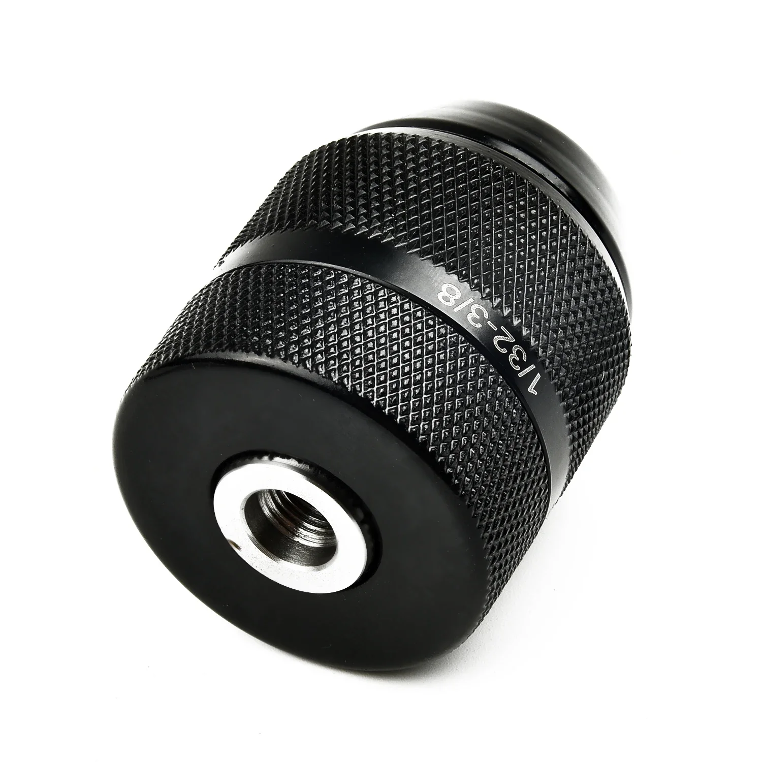 3/8-24UNF uchwyt wiertarski gwint 0.8mm-10mm metalowy Adapter do młota obrotowego ręczna elektryczna wiertarka udarowa akcesoria do elektronarzędzi