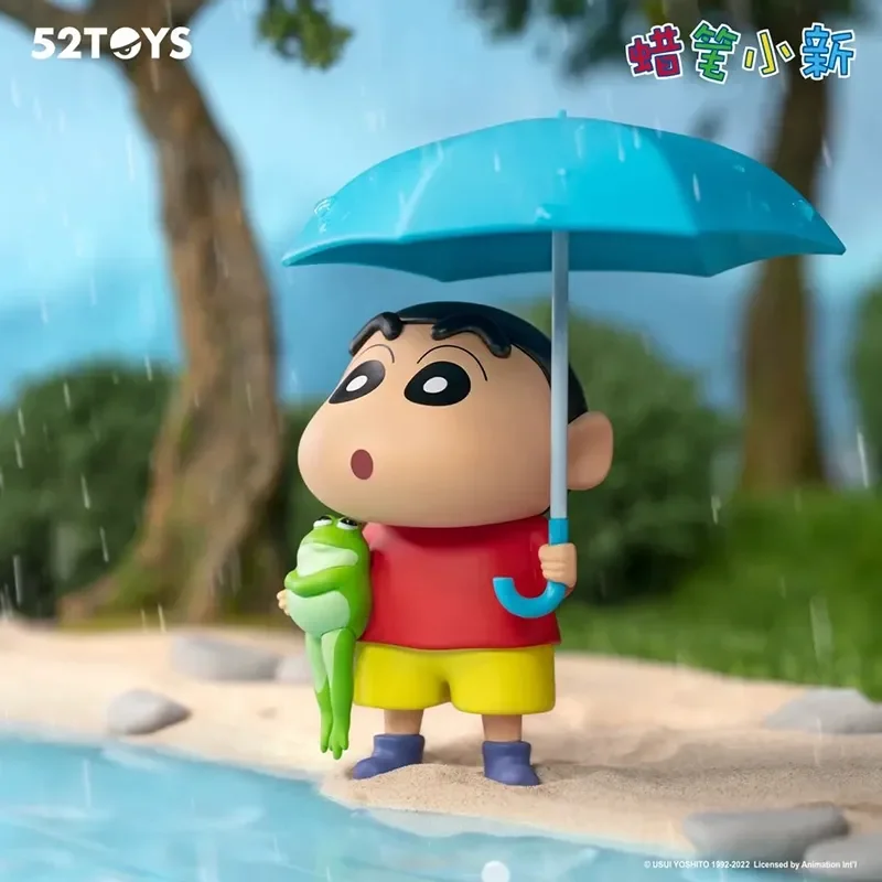 Crayon Shin-Chan Series 3 Generations Daily Series Handmade Figurines Desktop Decor Car Decor Japanese Action Toy Gift Blind Box