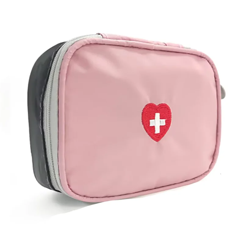 Empty Mini Household First Aid Kit Bag Travel Portable Medicine Package Emergency Kit Bags Medicine Storage Bag Small Organizer