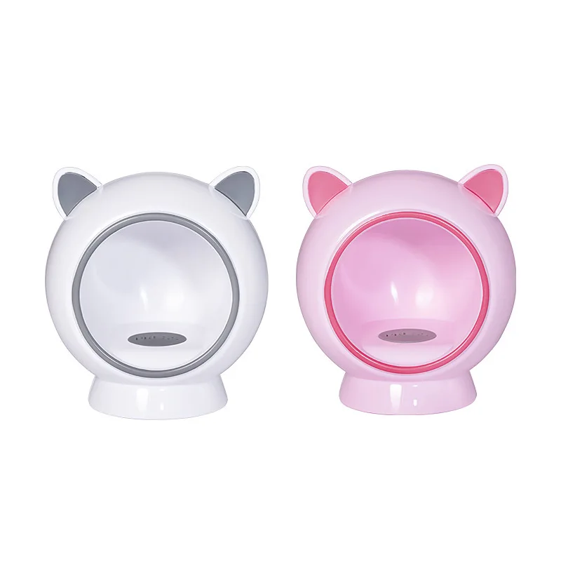 Mini LED Nagellak Lijmlamp Draagbare Sneldrogende Fototherapielamp voor Nail Art Wit/Roze Schattig Kat Ontwerp met Datakabel