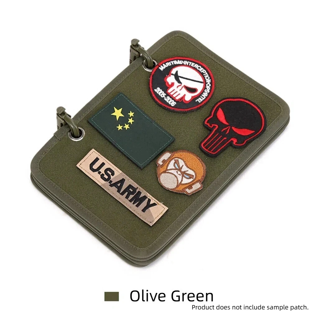 

4Pcs/Lot Morale Badge Display Board Tactical Patch Armband Hook and Loop Storage & Display Board