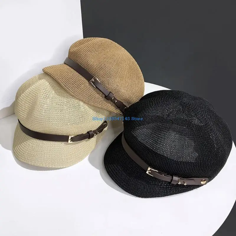 P88B 빈티지 아티스트 모자 야외 레저 모자 간단한 베레모 모자 여성 남성