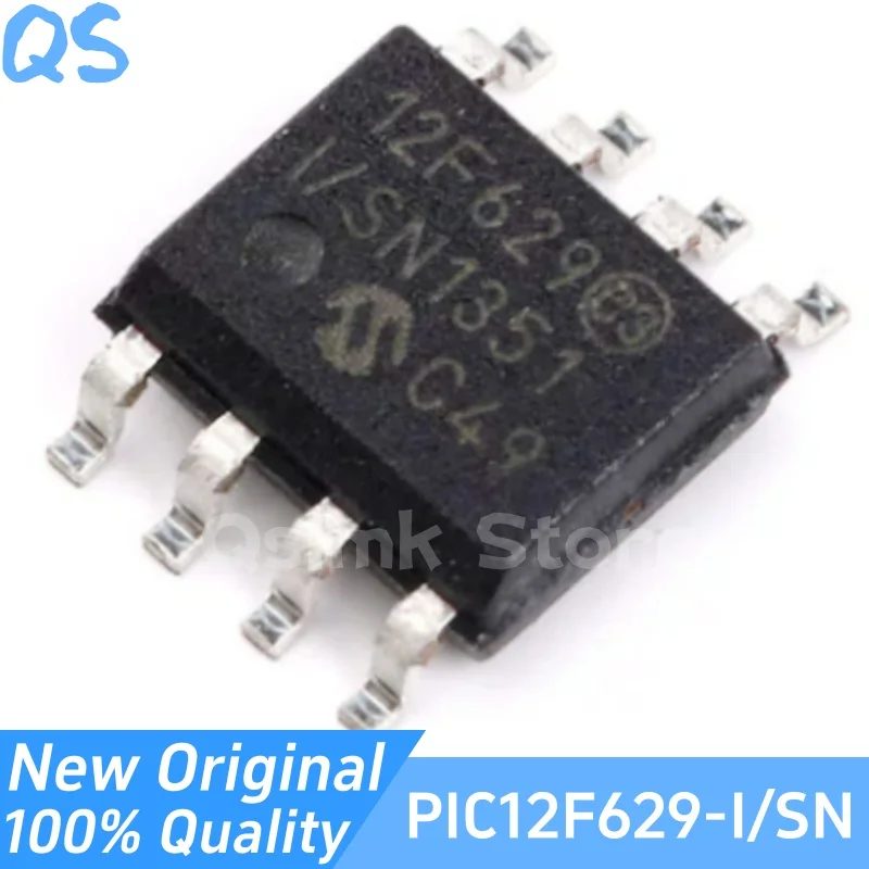

New Original PIC12F629-I/SN 12F629 SOP-8 8-bit flash microcontroller