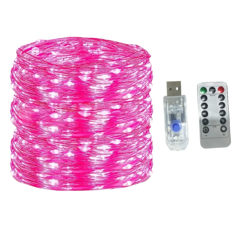 5M/10M/20M/30M USB 8Modi Fernbedienung Kupferdraht LED Wasserdichte String Fairy Licht für Weihnachten Party Neue Jahr Weihnachten Dekoration
