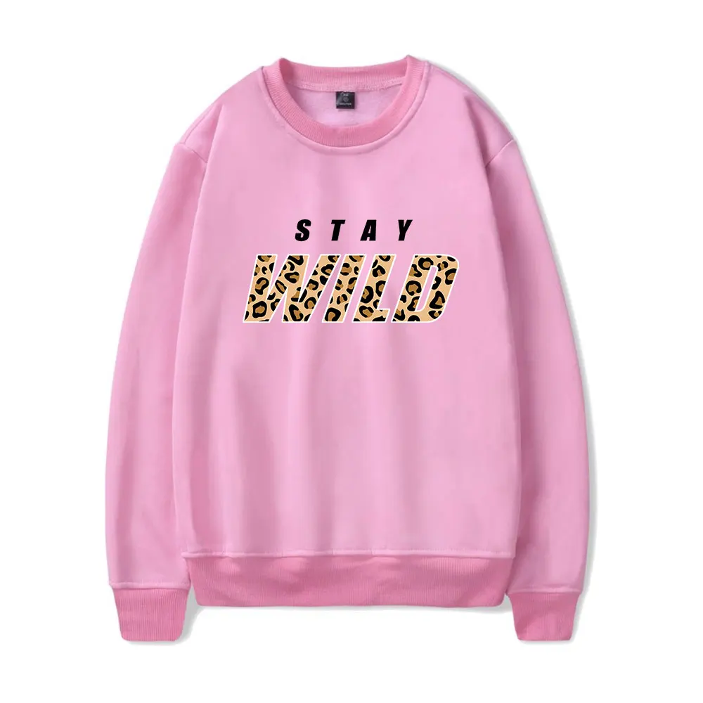 Ben Azelart Stay Wild Vintage 90s Merch Sweatshirt Men Women Unisex Sports Pullover Harajuku Sweatshirt Fashion Pullover