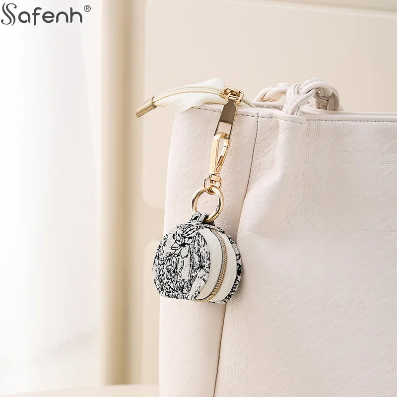 1 قطعة بو الجلود المحمولة صندوق مجوهرات دائري السفر مجوهرات تخزين اكسسوارات المنظم للمراهقين وصيفه الشرف هدية عيد ميلاد #4