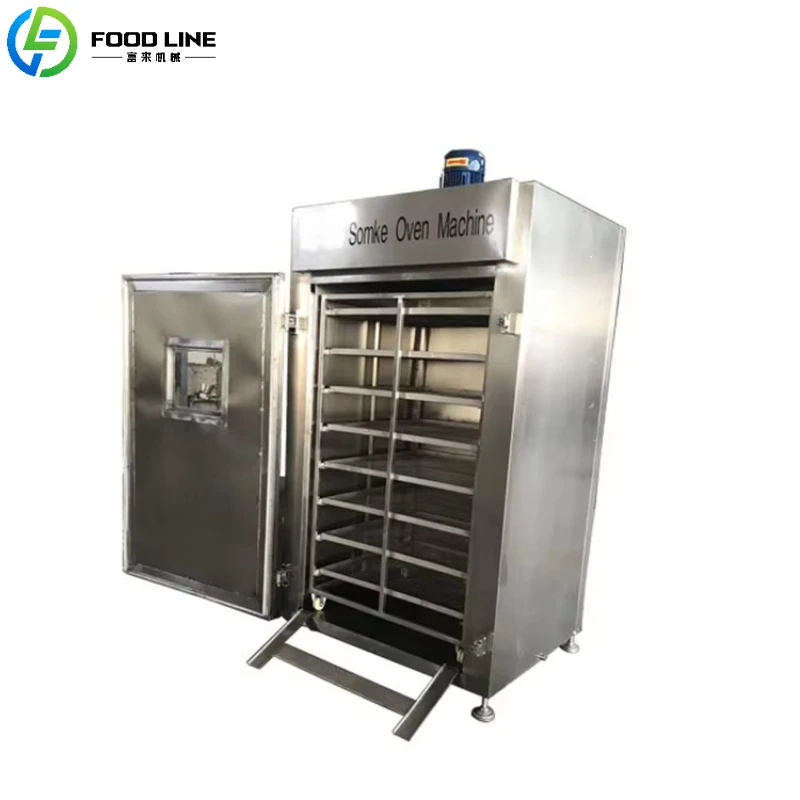 Customized Commercial Electric Smoke Oven Multifunctional Meat Fish Bacon Smoker with Automatic Timer Control Easy Clean