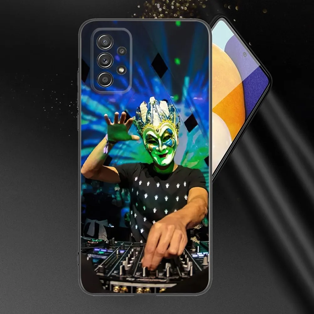 DJ Boris B-Brejcha Phone Case For Samsung Galaxy A13,A21s,A22,A31,A32,A52,A53,A71,A80,A91 Soft Black Phone Cover